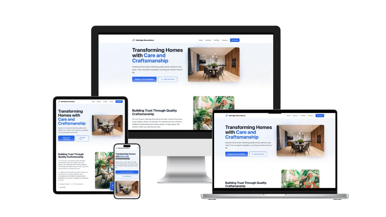 Oakridge Renovations preview